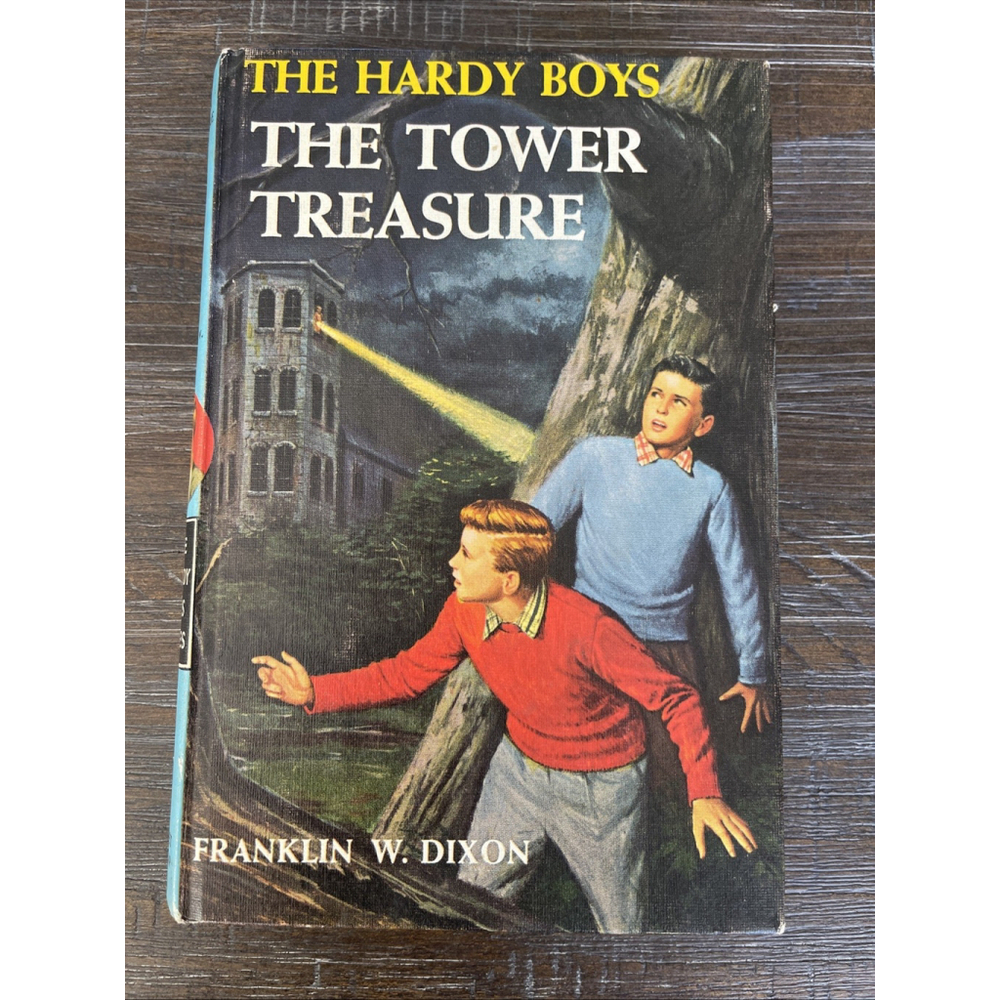 Vintage The Hardy Boys The Tower Treasure Book 1 Franklin W Dixon 1959